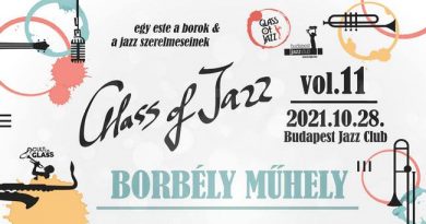 11. alkalommal rendezik meg a Glass of Jazz nevű sétálós borkóstolóval kombinált jazzkoncertet. HOL Magazin 2021.