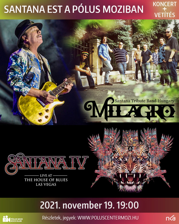 Milagro Santana Tribute Band. HOL Magazin 2021.