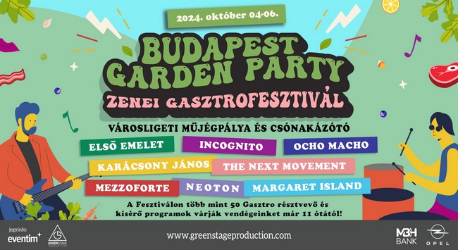 Budapest Garden Party Zenei Gasztrofesztivál 2024. HOL Magazin 2024.