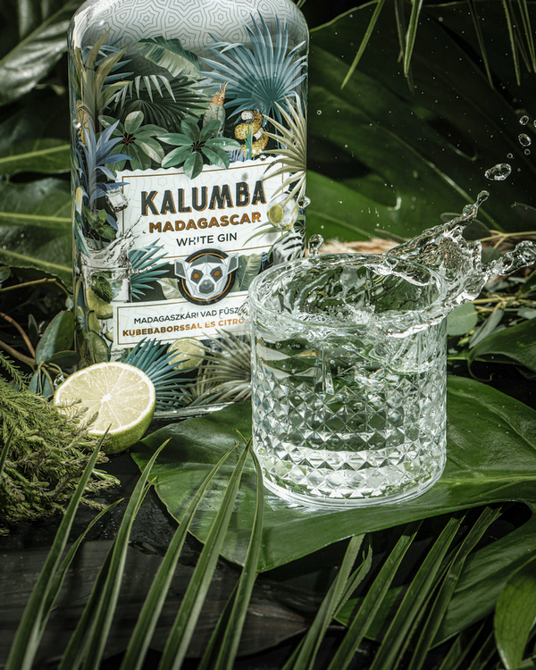 Kalumba White Gin Special Sleeve. HOL Magazin 2025.