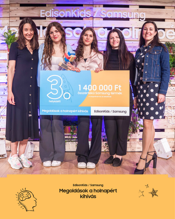 Samsung. Megoldások a holnapért. EmpowHerCarreer csapat. HOL Magazin 2025.