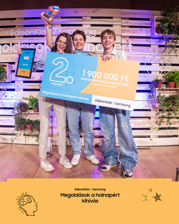 Samsung. Megoldások a holnapért. Motus csapat. HOL Magazin 2025.