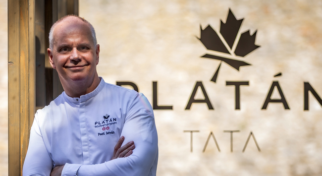 Pesti István, Platán Gourmet Tata. HOL Magazin 2025.
