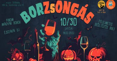 Borzsongás: kortyolj és kísérts! HOL Magazin 2026.